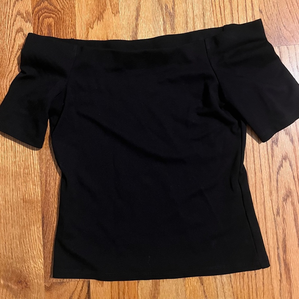 H&M Elegant Black Top